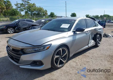 2022 Honda Accord Sport from USA, damaged, VIN 1HGCV1F36NA036459